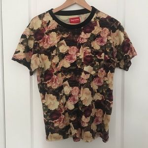 Supreme floral boxy tshirt